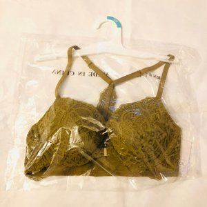 Women's Racerback Push Up Bra - Auden - Olive